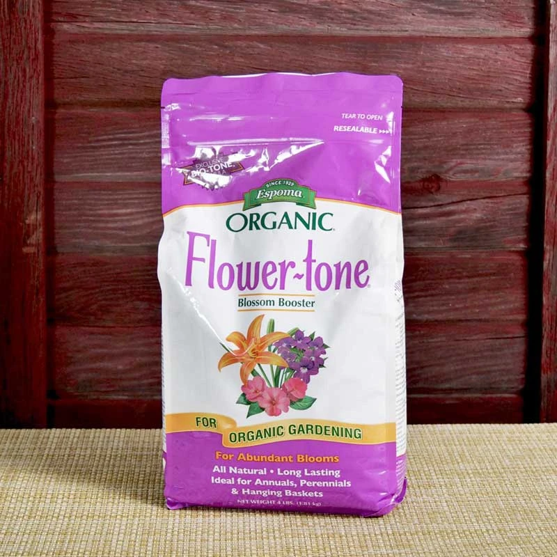 Espoma Flower-tone Organic Fertilizer 4 Lb. Bag 1 Espoma Flower-tone Organic Fertilizer 4 Lb. Bag