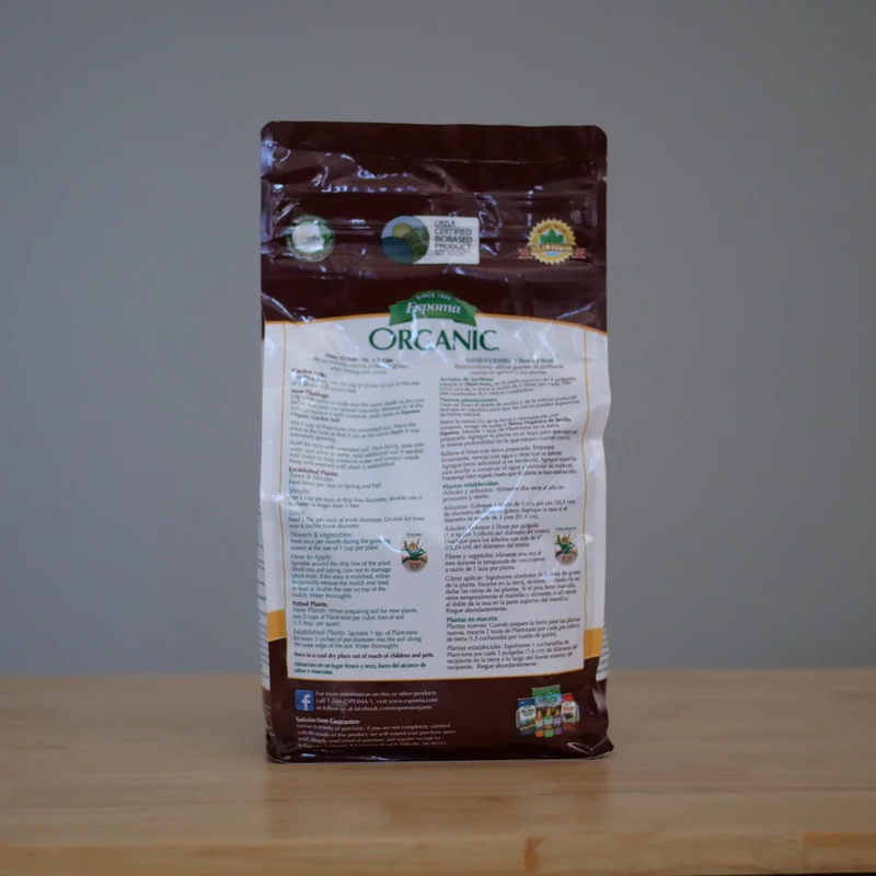 Espoma Plant-tone Organic Fertilizer 4lb. Bag 2 Espoma Plant-tone Organic Fertilizer 4lb. Bag - Image 2