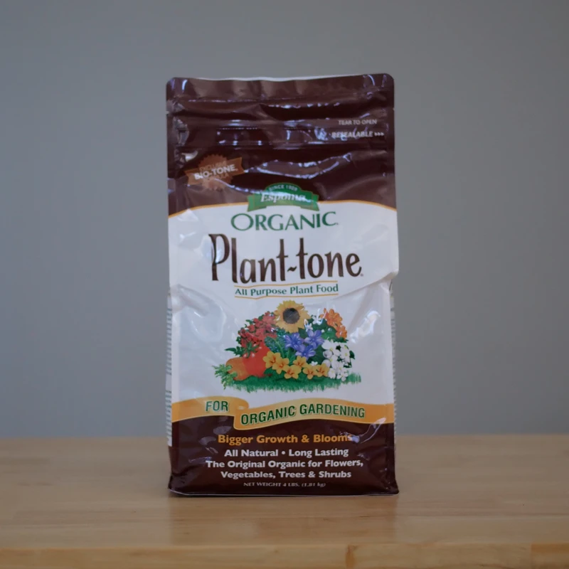 Espoma Plant-tone Organic Fertilizer 4lb. Bag 1 Espoma Plant-tone Organic Fertilizer 4lb. Bag